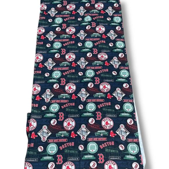 Boston Red Sox Fabric Traditions Baseball Green Monster Fenway Landsdowne 44" - Picture 3 of 10